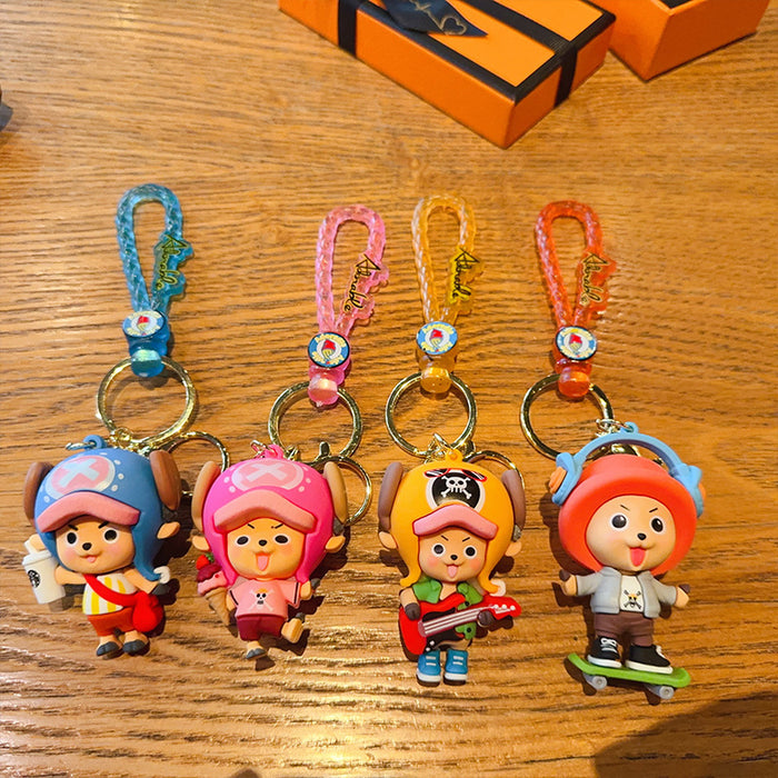 Wholesale Cartoon Doll PVC Keychain JDC-KC-JinG007