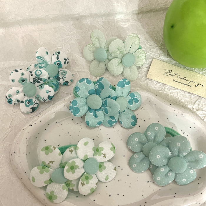 Wholesale Flower Headband  Rope Rubber Band Hair Scrunchies