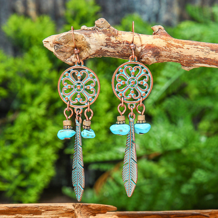 Wholesale Bohemian Tassel Earrings Zinc Alloy Jewelry Accessory MOQ≥2