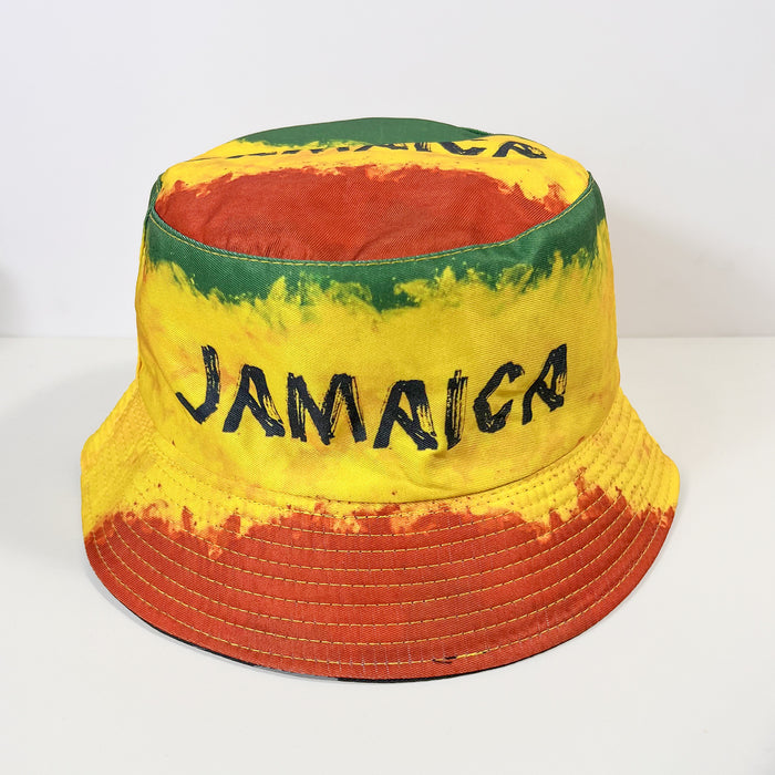 Wholesale World Cup Fisherman Hat Sun Hat Fan Supplies Reversible Bucket Hat