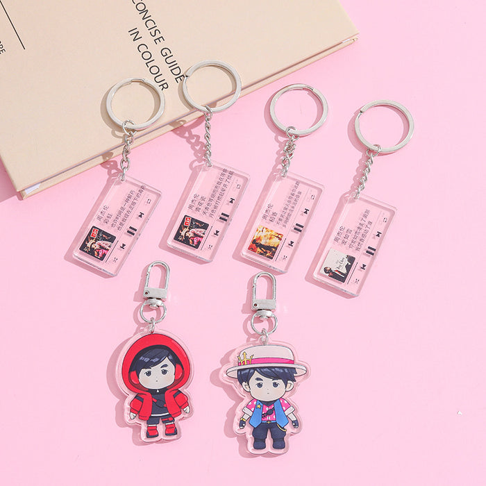 Wholesale Cartoon Cute Acrylic Keychain JDC-KC-AnDao005