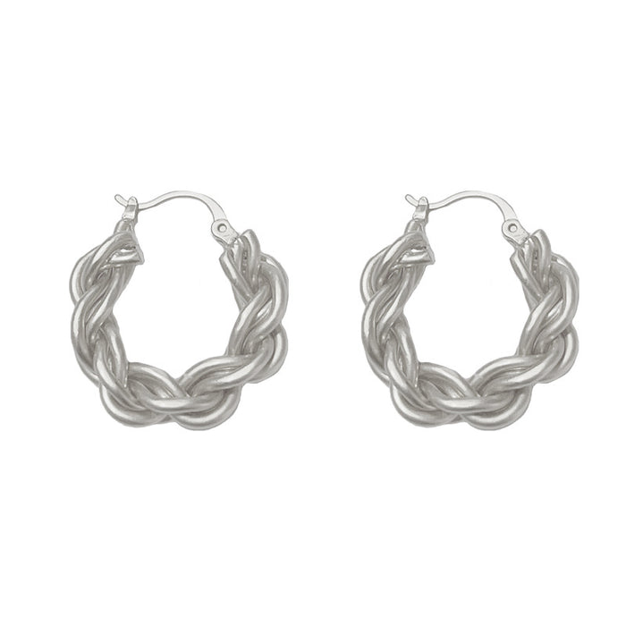 Wholesale Metal ear buckles, stylish, simple, personalized, versatile earrings with earrings