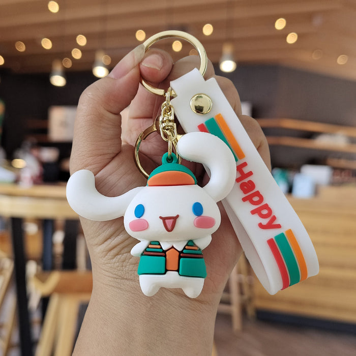 Wholesale Cartoon Doll Silicone Keychain (S) JDC-KC-ZhuoRan006