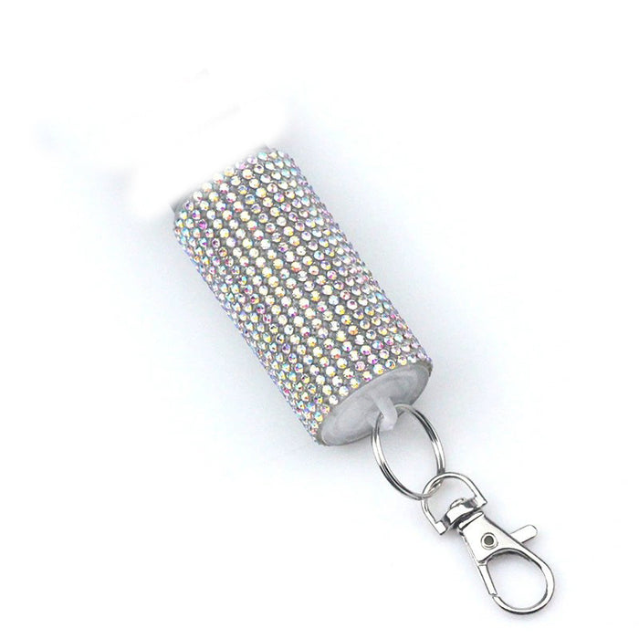 Wholesale Trendy Rhinestone Keychain Large Capacity Portable Key Ring For Women Stylish Car Key Accessory Decorative Gift