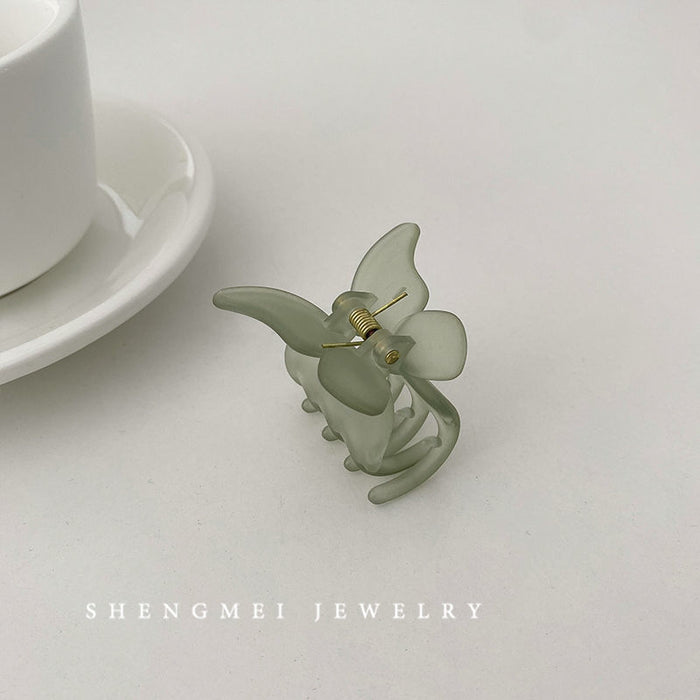 Wholesale Small Grab Clip Double Layer Butterfly Hairpin Bangs Top Clip Headwear