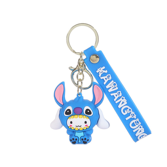 Wholesale Cute Cartoon Doll Silicone Keychain (S) JDC-KC-WC018