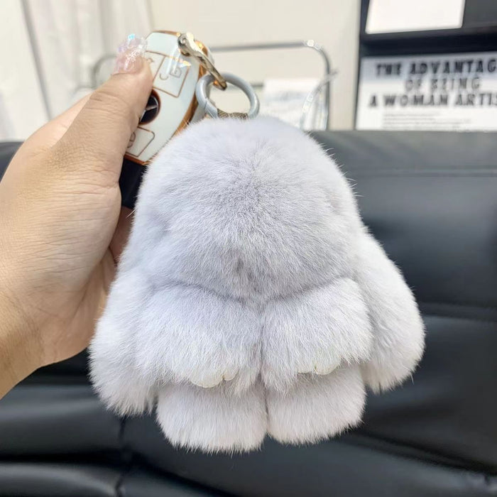 Wholesale  Fur Plush  Key Chain Pendant Plush Doll Bunny Bag Pendant Plush Doll