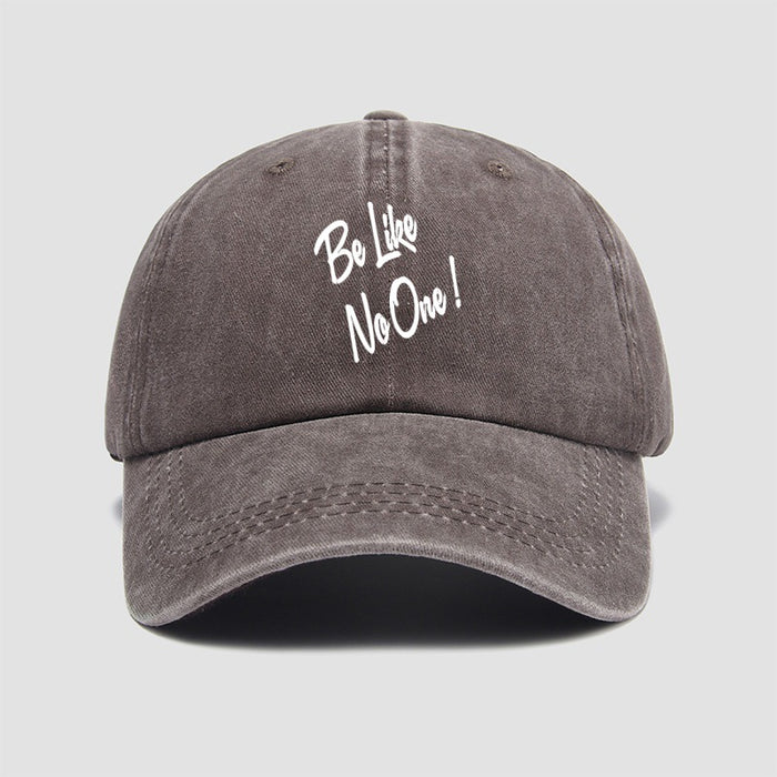 Wholesale Alphabet hat embroidered cotton print baseball cap with logo
