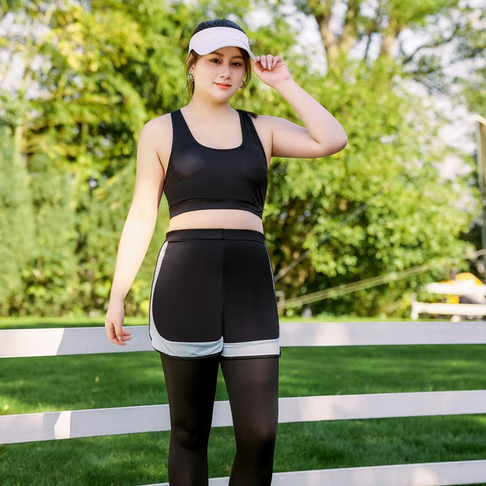 Wholesale Sports swimsuit women's three piece loose pants hot spring