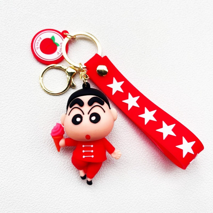 Wholesale PVC Cartoon Silicone Keychain JDC-KC-WuYi102