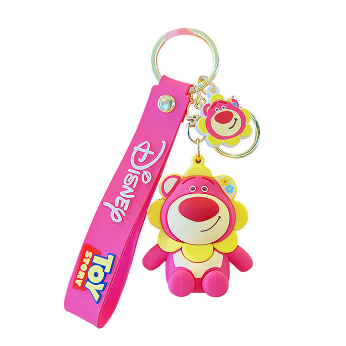 Caricatura al por mayor Epoxy Bear Keychain JDC-KC-KUM019