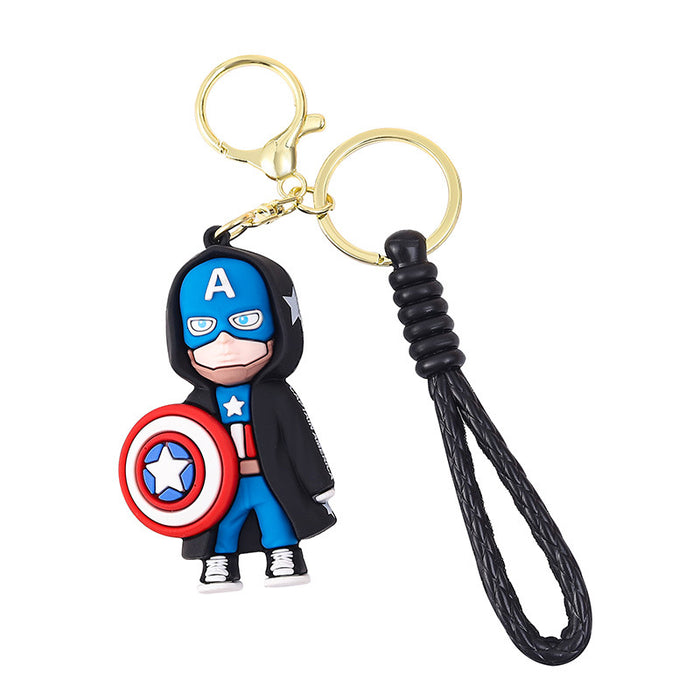 Wholesale Silicone Cartoon Doll Keychain JDC-KC-Benxin028