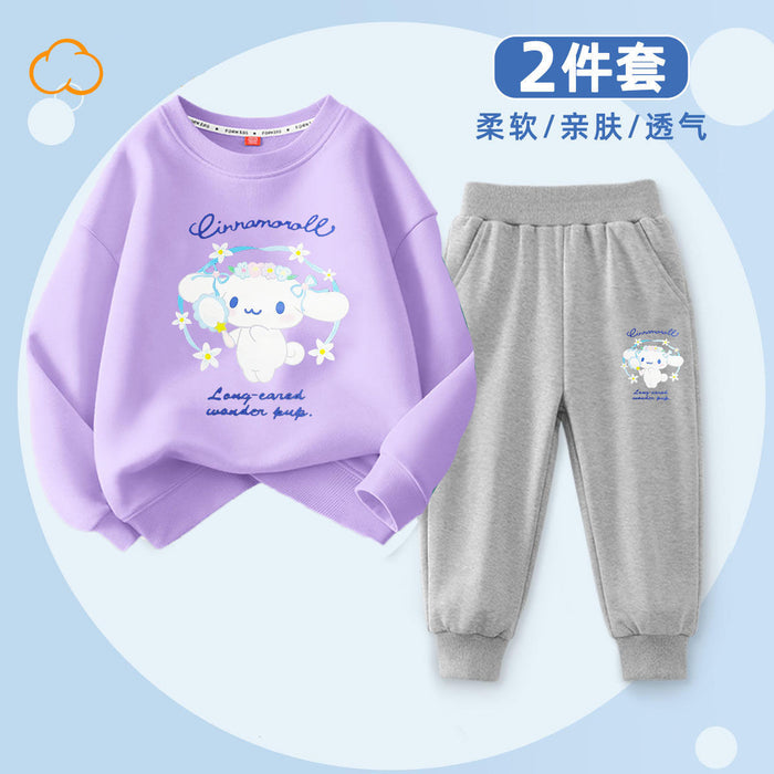 Wholesale Cartoon Children's Hoodie and Pants Two-piece Set JDC-BC-ChengZi005