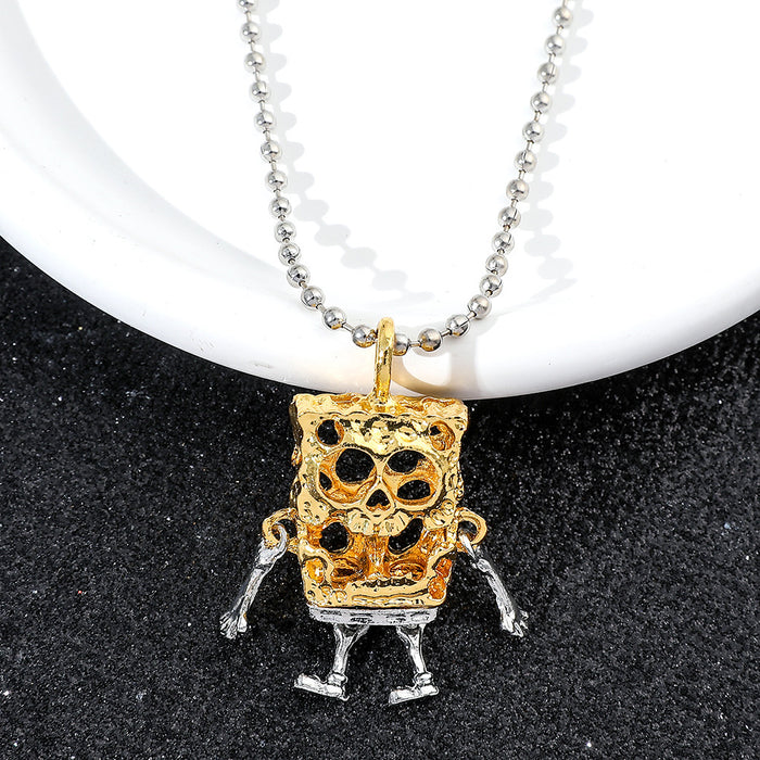 Wholesale Hollow Skeleton Long Necklace