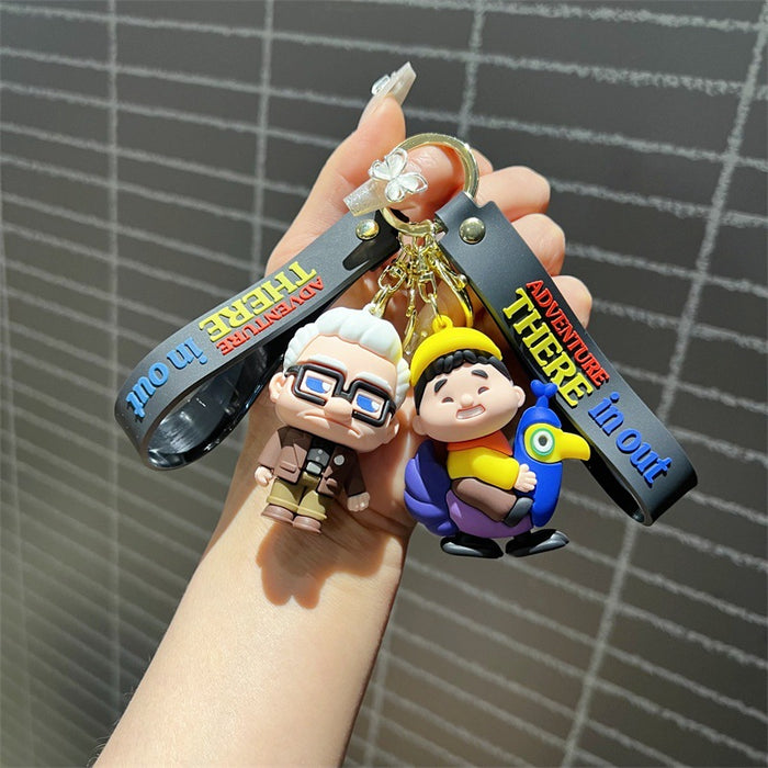 Wholesale Creative Cartoon PVC Soft Keychains JDC-KC-JinB012