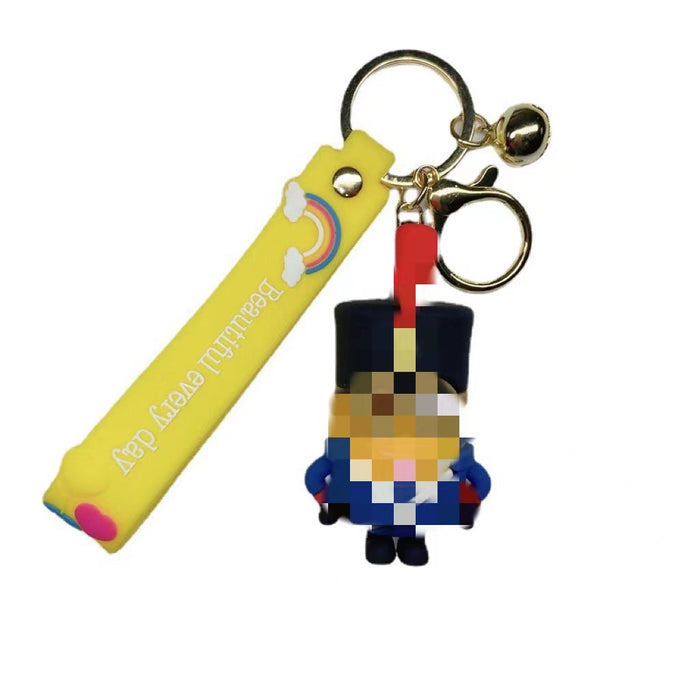 Wholesale Cute Minions Keychain Creative Gift Bag Car Accessories JDC-KC-ZT004