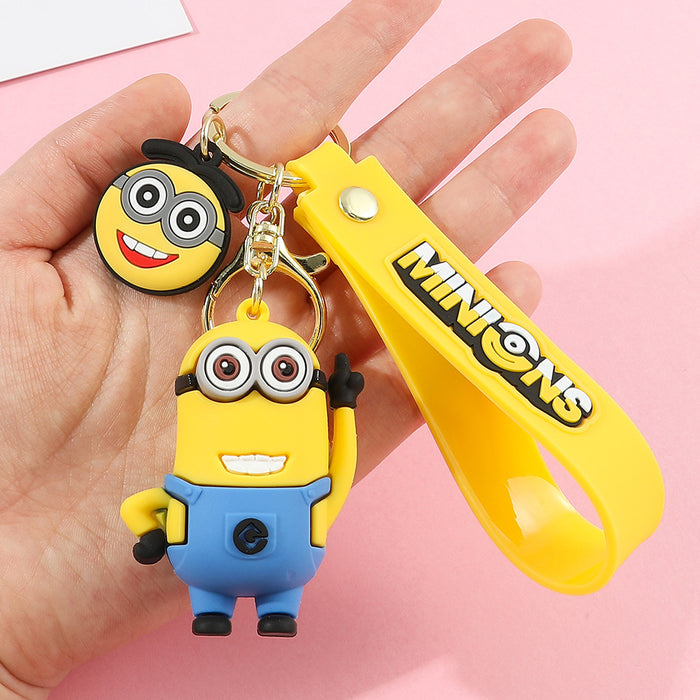 Wholesale Cartoon Silicone Doll Keychain JDC-KC-QiChao043