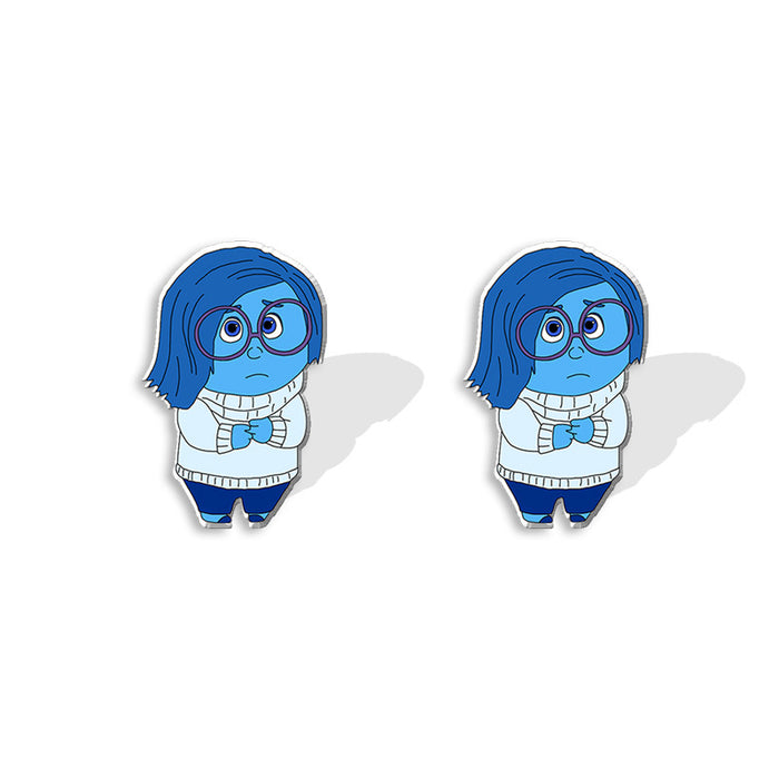 Wholesale Cartoon Resin Earrings JDC-ES-KaLu015