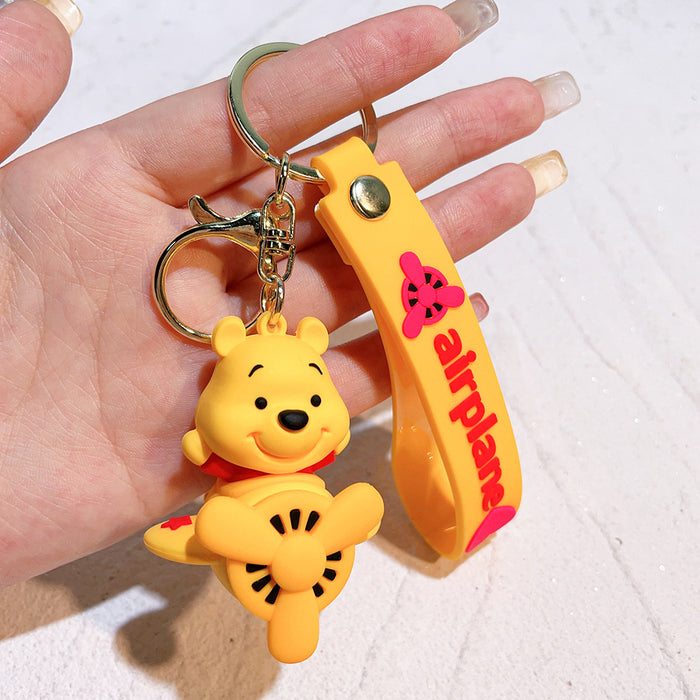 Wholesale Cartoon Silicone Doll Keychain JDC-KC-QiChao013