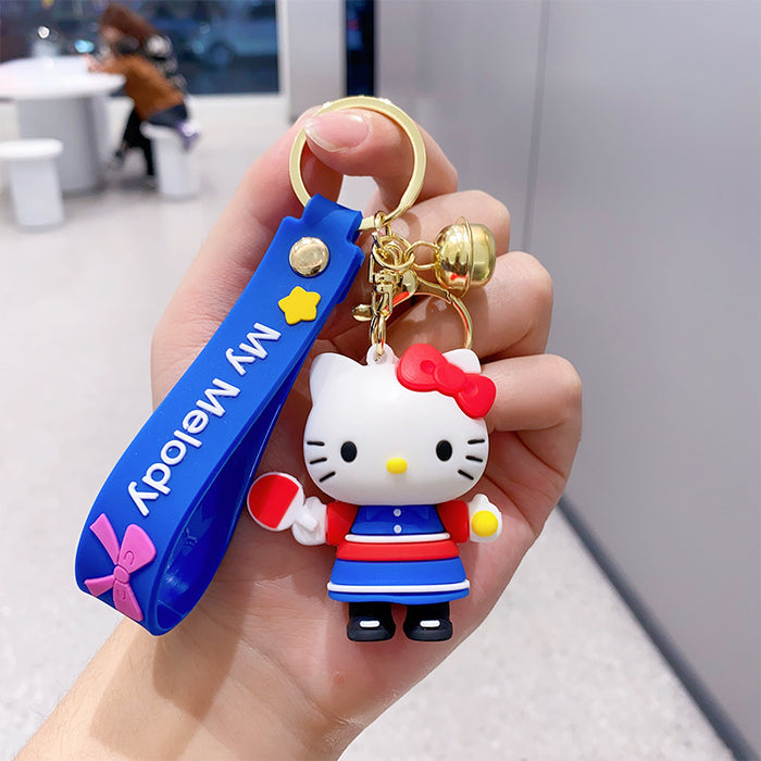 Wholesale PVC Cartoon Doll Keychain JDC-KC-NLu019