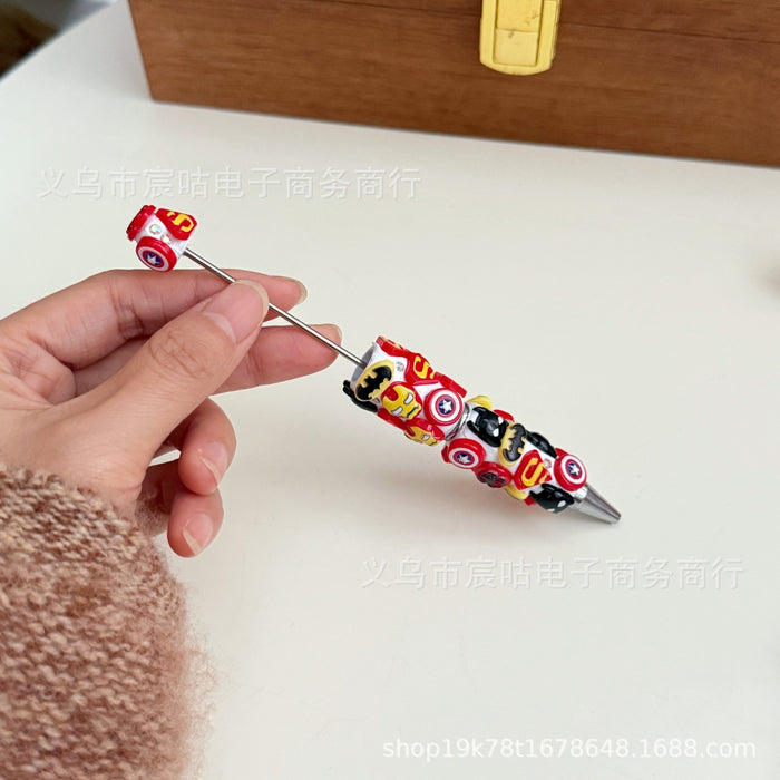 Wholesale Rhinestone DIY Beaded Pen Cartoon Theme for Party Favors and Everyday Use minimum quantity: 2