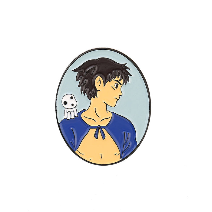 Wholesale Trendy Anime Metal Brooch Pin Cartoon Design Fashion Accessory For Girls Boys Resale
