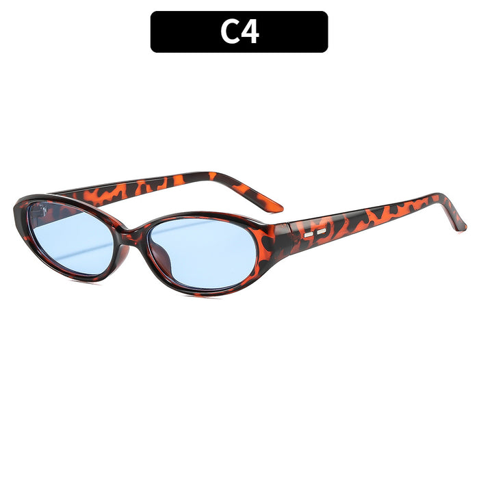 Wholesale Retro Small Frame Sunglasses with Ring Design Fashion Accessory for Boutique Resale