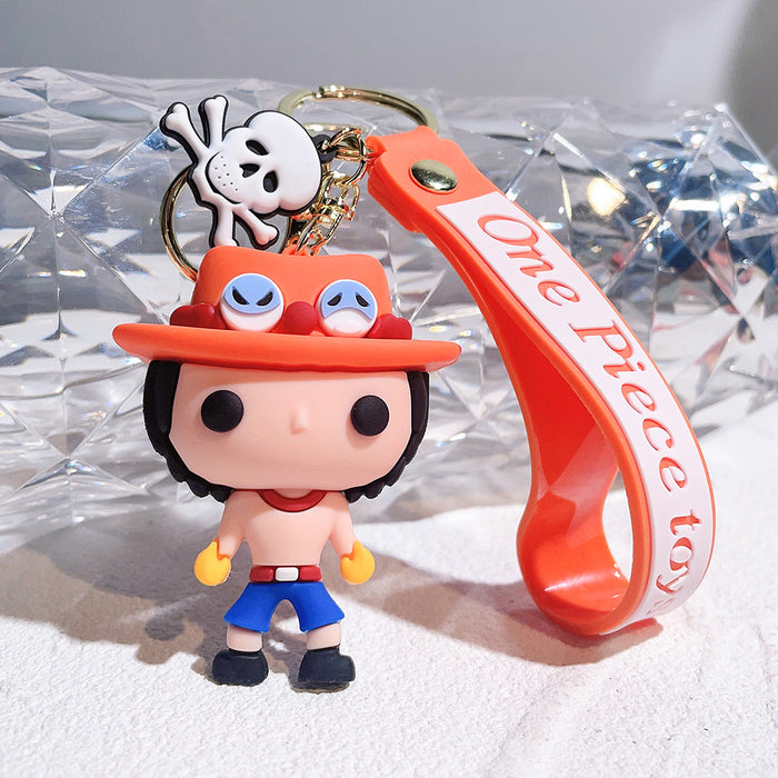 Wholesale Cartoon Silicone Doll Keychain JDC-KC-QiChao047