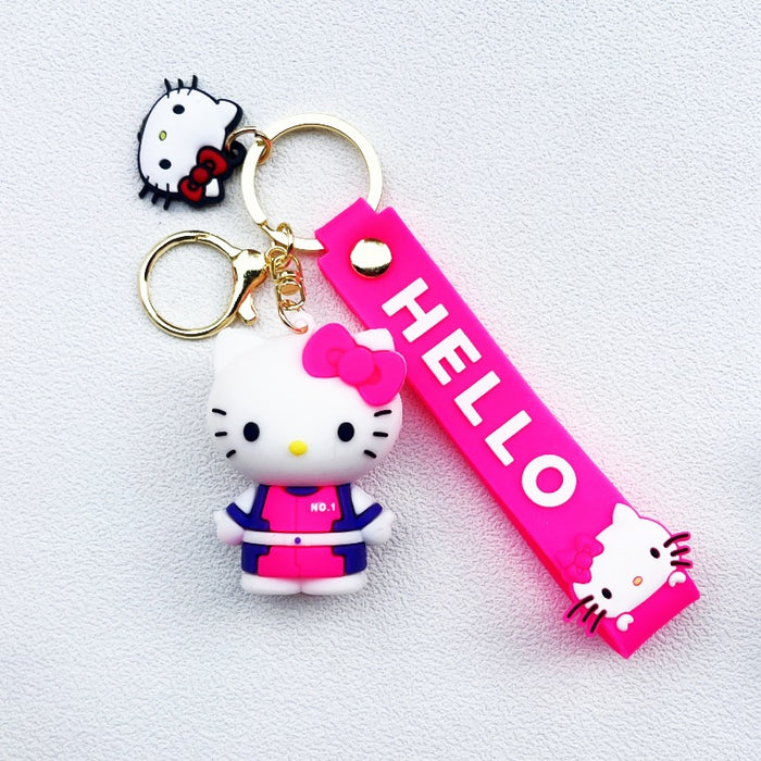 Wholesale PVC Cartoon Doll Keychain JDC-KC-WuYi160