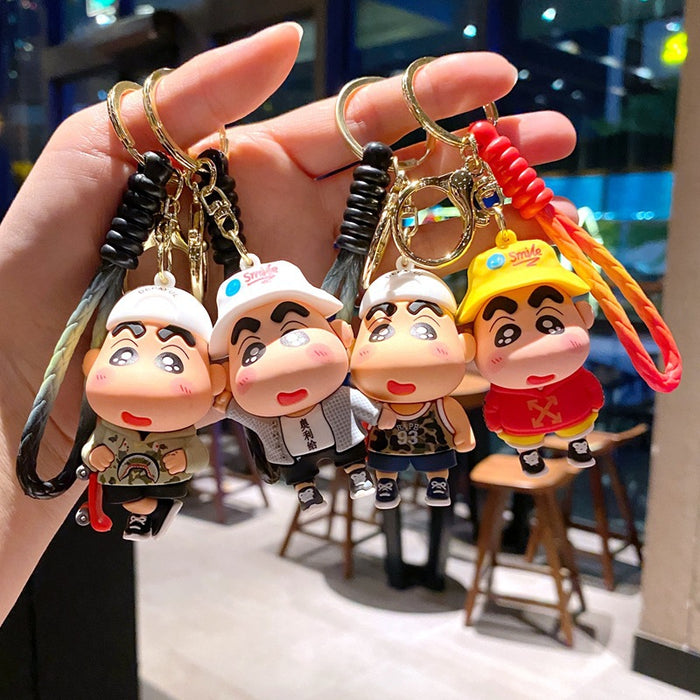 Wholesale   pendant cartoon silicone key chain  car key chain