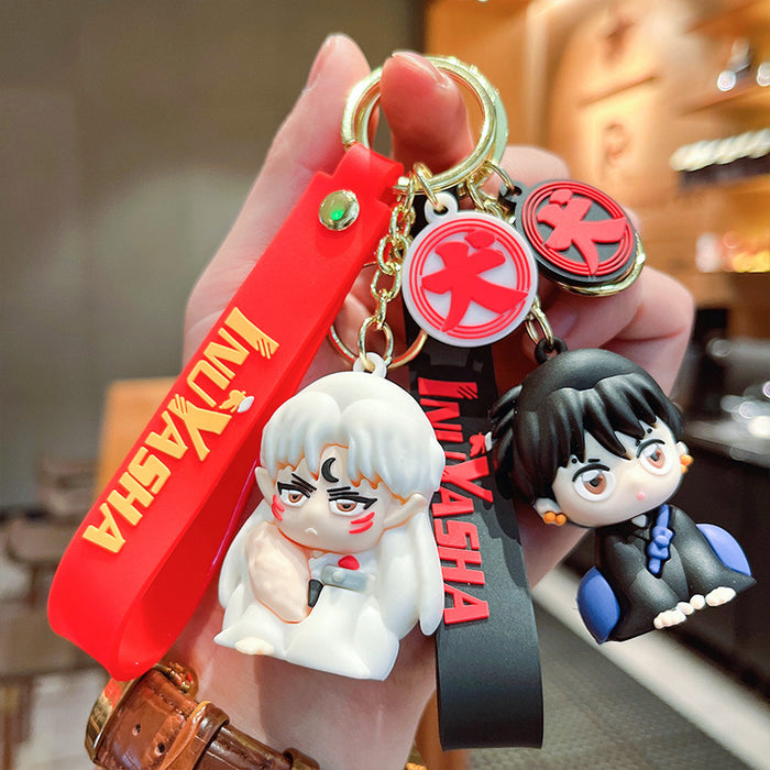 Wholesale PVC Cartoon Cute Doll Keychain JDC-KC-Yid020