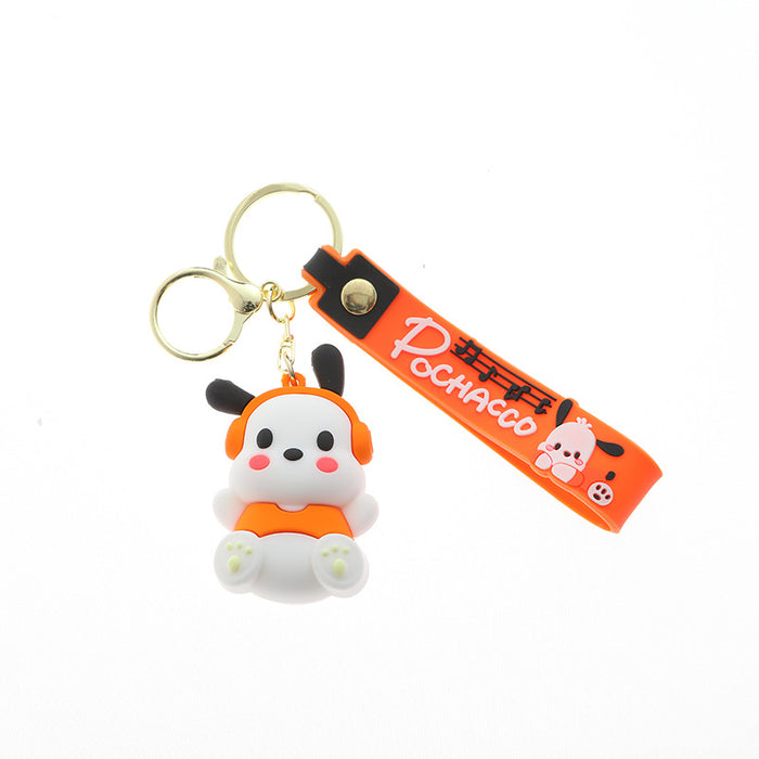 Wholesale 2024 Silicone Cartoon Doll Keychain JDC-KC-ZiX032