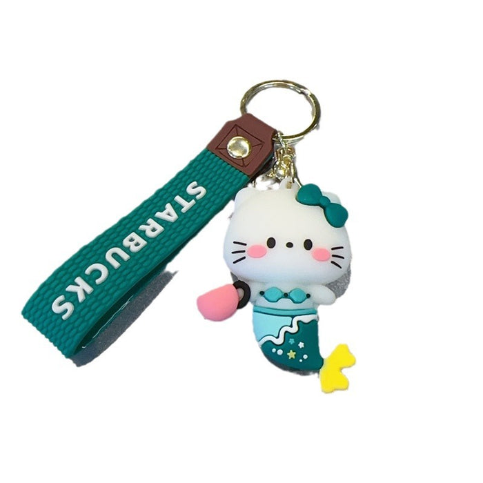 Wholesale Cartoon Cute 3D Doll Keychain JDC-KC-YueW010