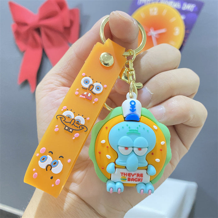 Wholesale PVC Cute Cartoon Doll Keychain JDC-KC-WuYi059