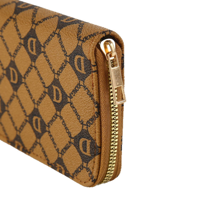 Wholesale Urban Casual PU Leather Long Wallet with Card Slots and Phone Pocket MOQ≥3