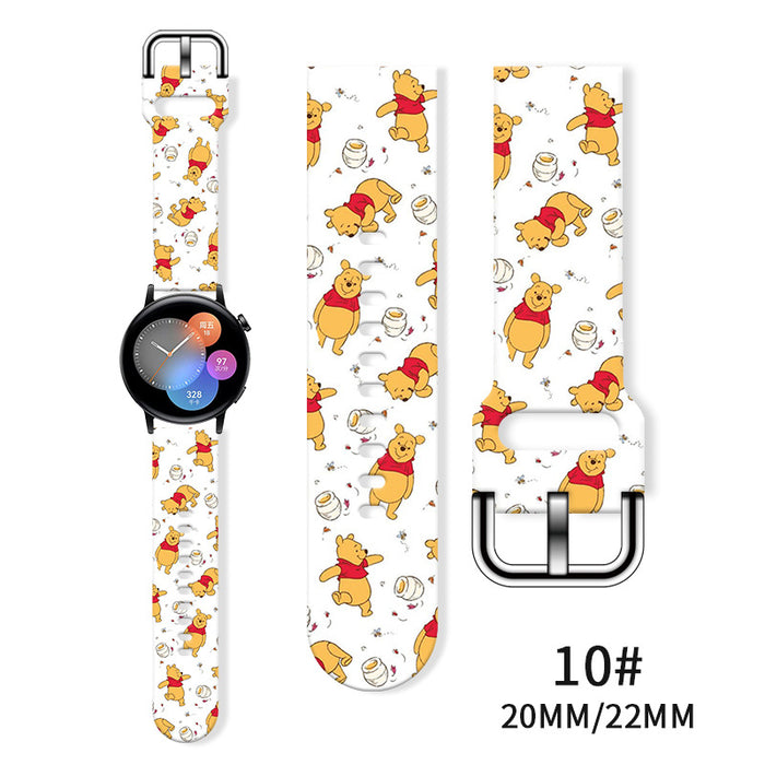 Wholesale Tpu Printed Watch Strap JDC-WD-NuoQi030