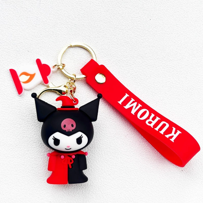 Wholesale PVC Cartoon Doll Keychain JDC-KC-WuYi181