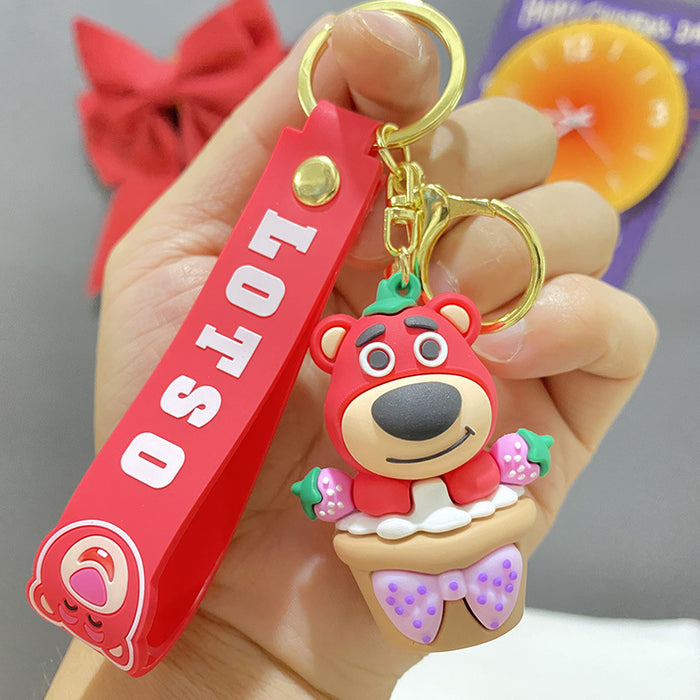 Wholesale PVC Cartoon Doll Keychain JDC-KC-WuYi179