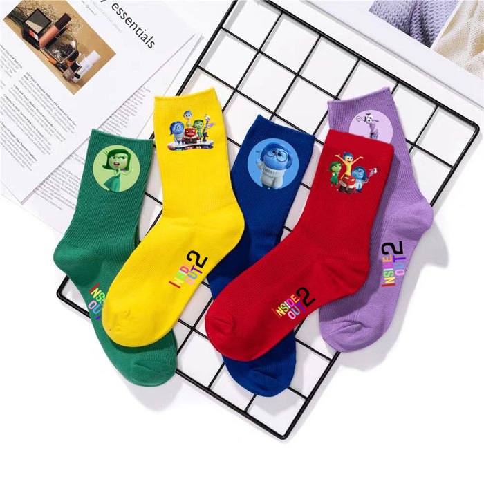 Wholesale Autumn and Winter Colorful Student Dopamine Socks JDC-SK-Jiar001