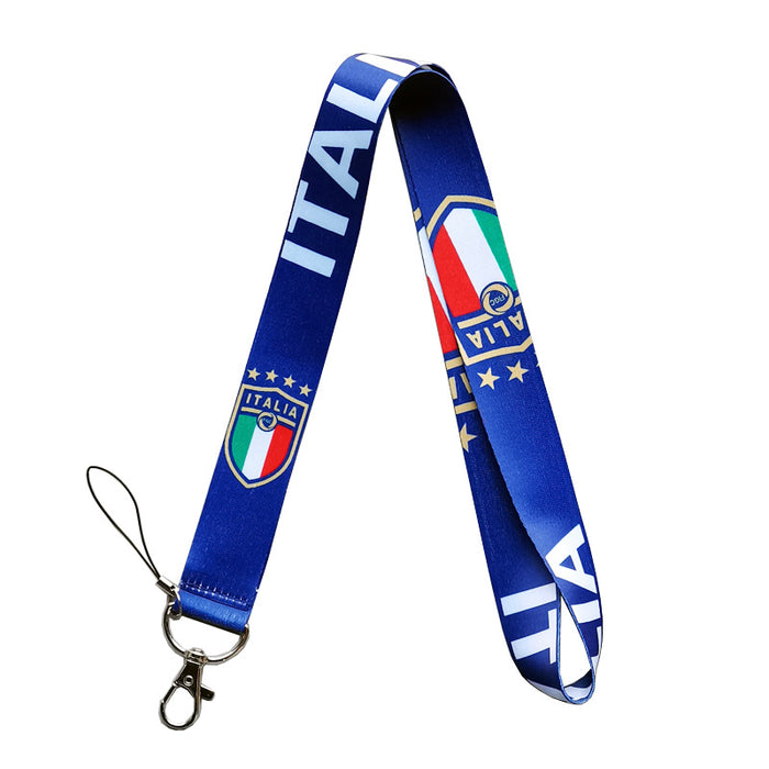 Wholesale Trendy Cartoon Lanyard With Card Holder Polyester Neck Strap For Student And Work Badge Gift