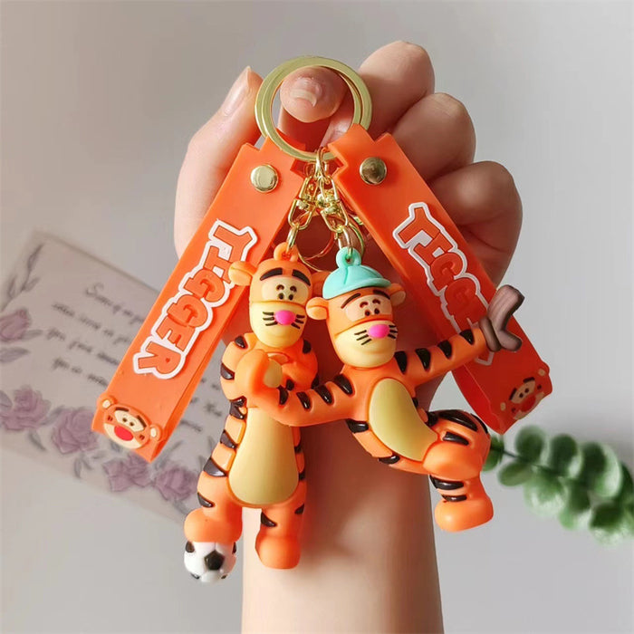 Wholesale Cartoon Silicone Doll Keychain JDC-KC-HaoXi006