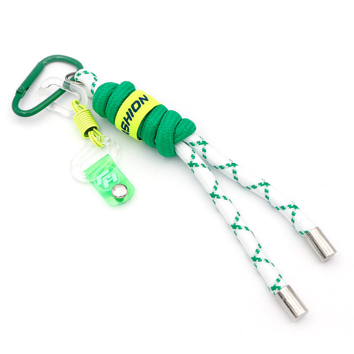 Wholesale Colorful Rope Pendant Keychain JDC-KC-QLP022