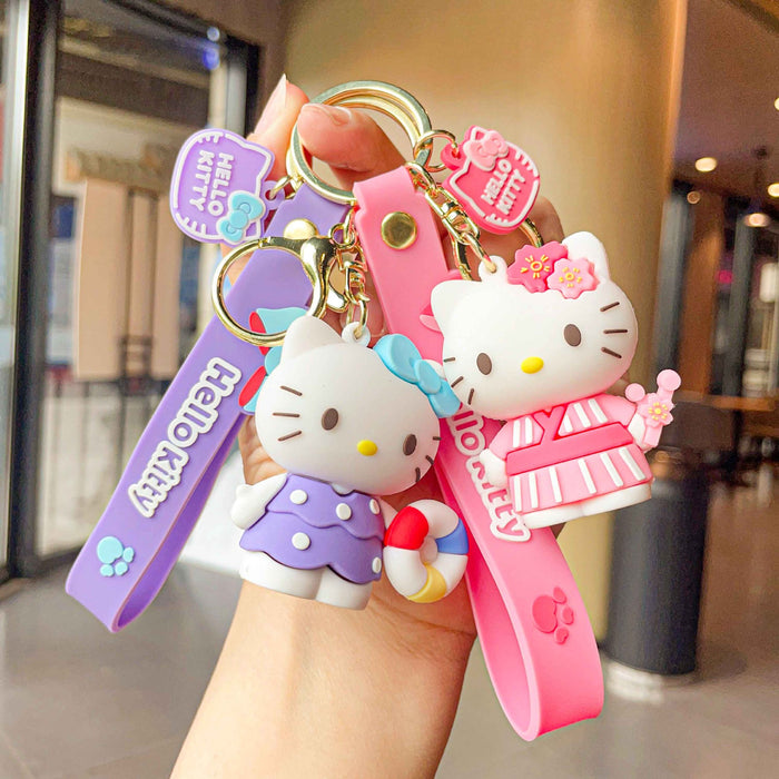 Wholesale PVC Cartoon Doll Keychain JDC-KC-LeZi029