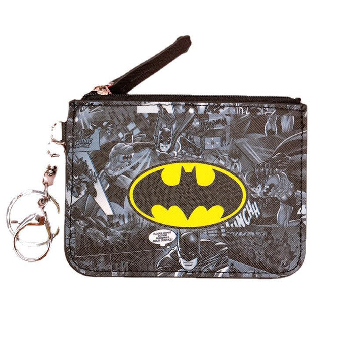 Wholesale PU Cartoon Printing with Key Ring Coin Card Holder JDC-WT-YaLL014