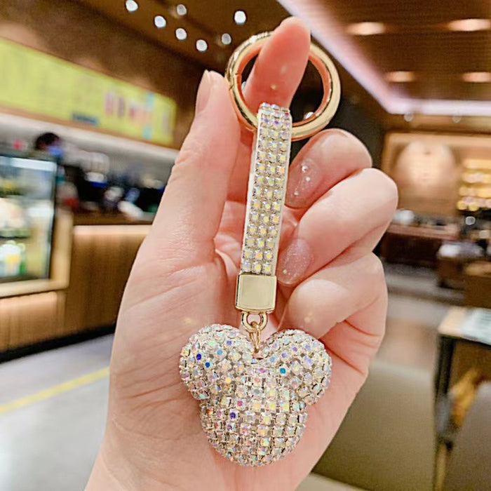 Wholesale Cartoon Diamond Alloy Keychain JDC-KC-CH119