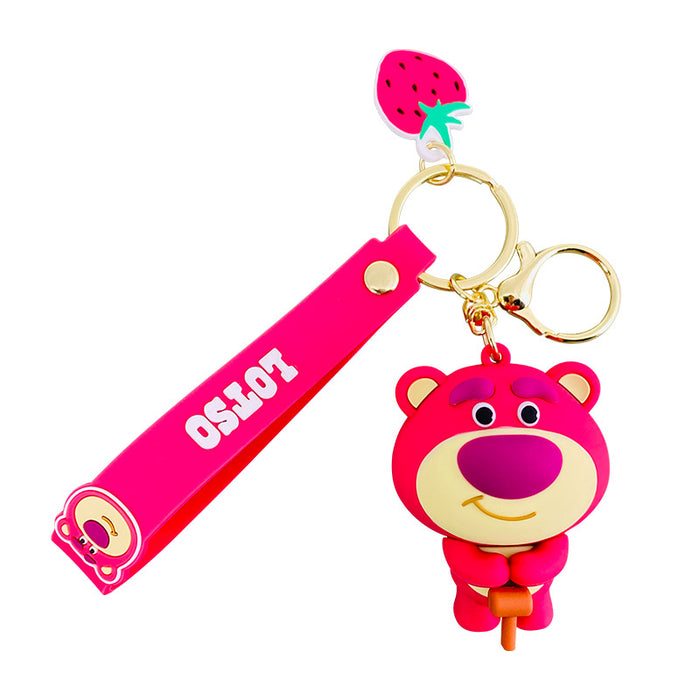 Wholesale Cartoon Cute Silicone Keychains (F) JDC-KC-SCheng056