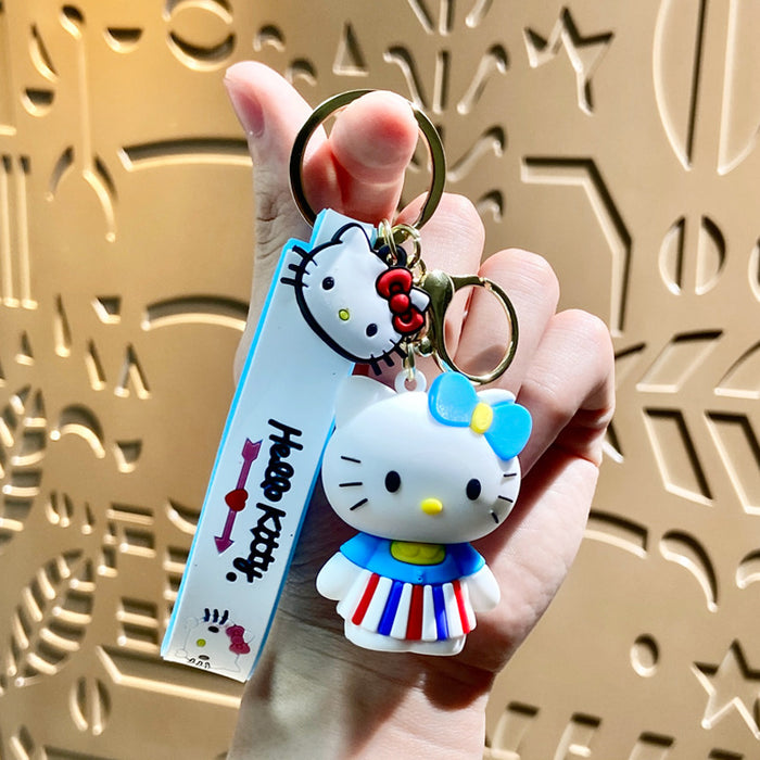 Wholesale PVC Cartoon Doll Keychain JDC-KC-Benxin016