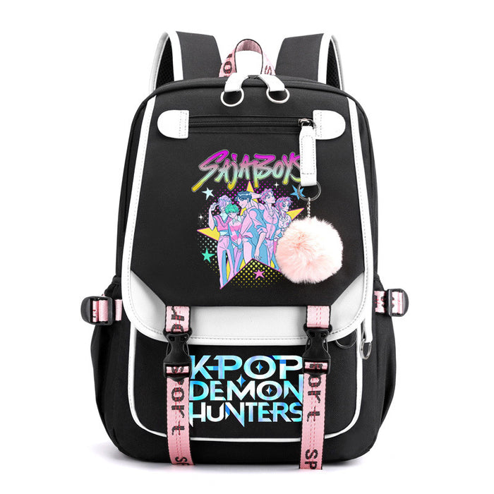 Wholesale  Fashionable Color-Block Unisex Backpack , Lightweight and Large Capacity