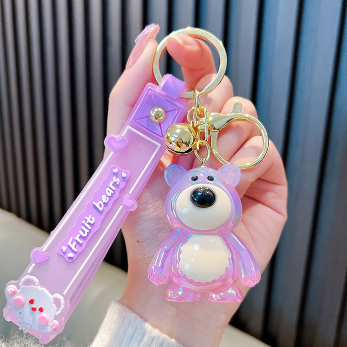 Wholesale Acrylic Doll Bear Keychain JDC-KC-WoA019