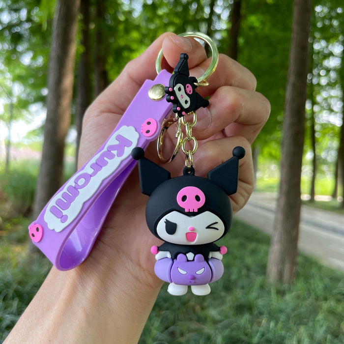 Wholesale Doll Car Keychain Cute Pendant Bag Pendant Soft Rubber